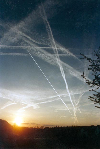 Nacht Himmel Sonnenuntergang
