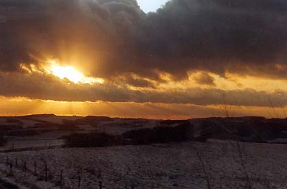 winter schnee sonne schatten wolken