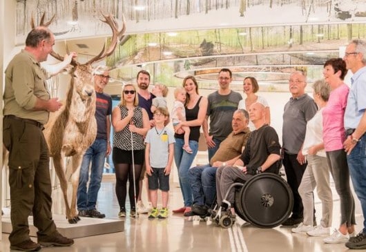 F&uuml;hrung mit dem Ranger durch die Erlebnisausstellung "Wildnis(t)r&auml;ume"