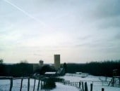 Die Laufenburg - Winterimpression aus dem Meroder Wald