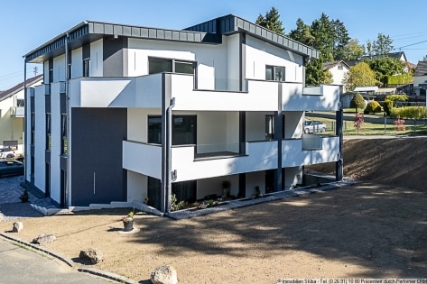 Erstbezug: Moderne Neubau-Eigentumswohnung in erh�hter Ortsrandlage mit Aussicht �ber Kelberg