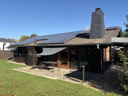Gem�tliches Holzblockhaus-Bungalow mit besonderem Wohnambiente & idyllischem Garten (Baugrundst�ck)