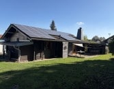 Gem�tliches Holzblockhaus-Bungalow mit besonderem Wohnambiente & idyllischem Garten (Baugrundst�ck)