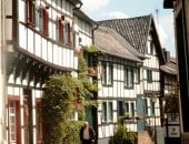 Mittelalterliche Fachwerkh&auml;user in Mechernich-Kommern
