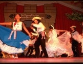 Tanzgruppe beim Folklore Festival in Bitburg