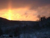 Winterhimmel &uuml;ber Stadtkyll<br />
